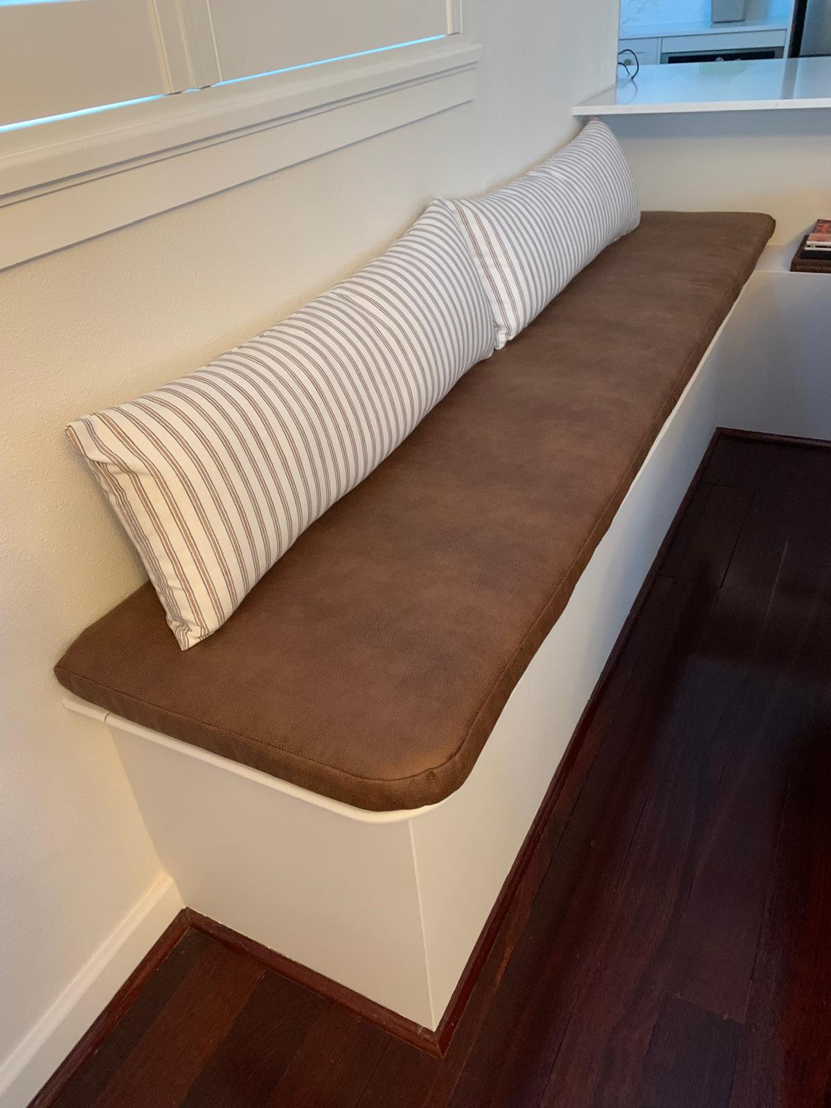 Custom bench seats & window nooks — finished view 3